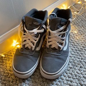Grey Hightop Van’s